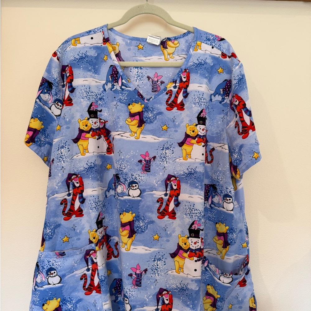 Disney women’s scrub top